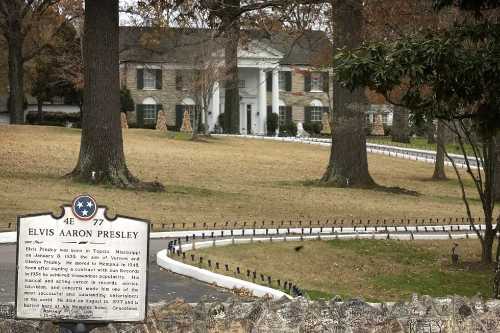 Elvis Presley’s Graceland Estate Vandalized With Black Lives Matter Graffiti